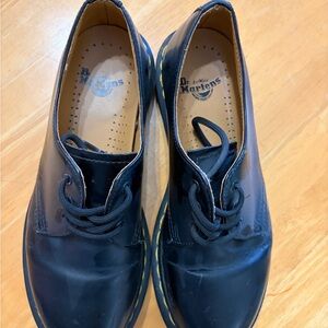 Dr. Martens Shiny Black Oxfords